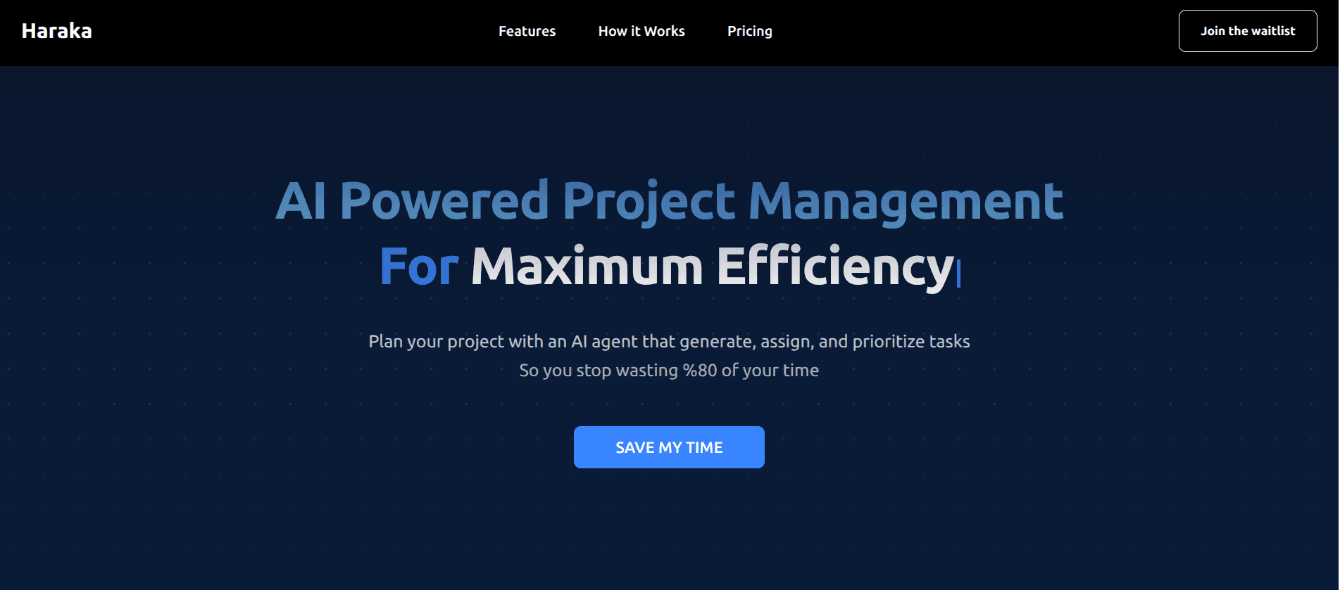 Haraka - AI Project Management Tool