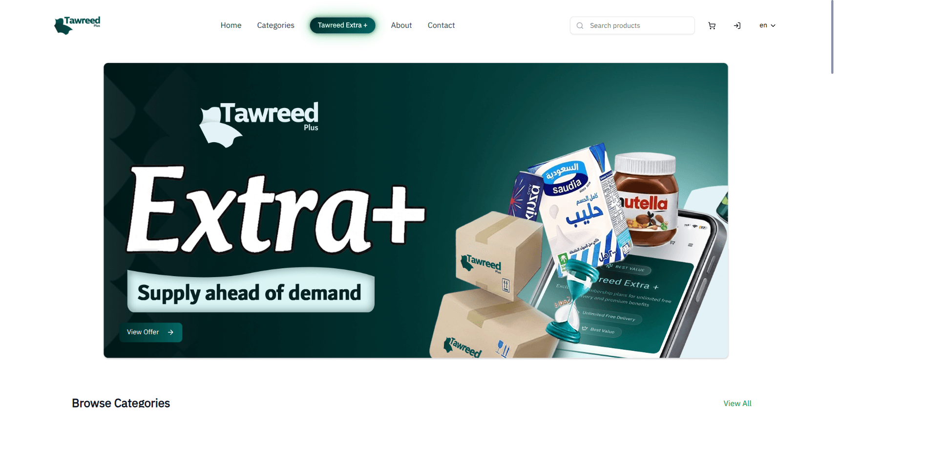 Tawreed Plus Overview